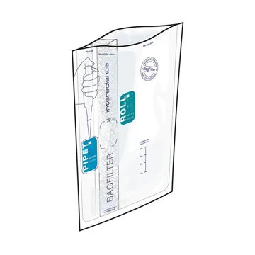 BagFilter Pipet & Roll - Bolsa con filtro lateral, acceso para pipeta y cierre integrado