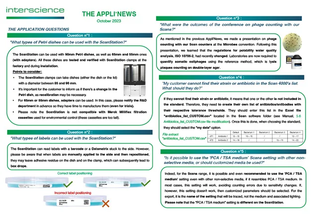 Appli'News — October 2023
