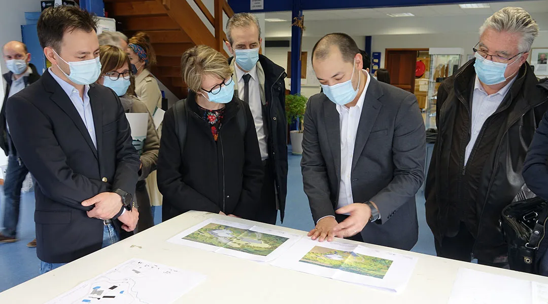 Visit of French Cantal Region Officials 