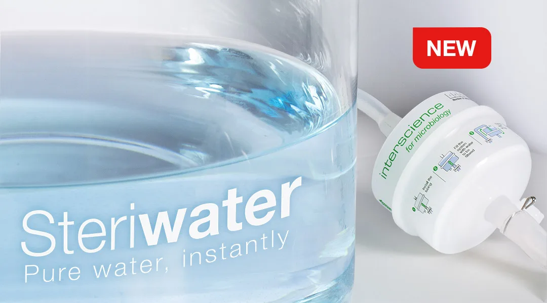 Steriwater: Pure water, instantly! 