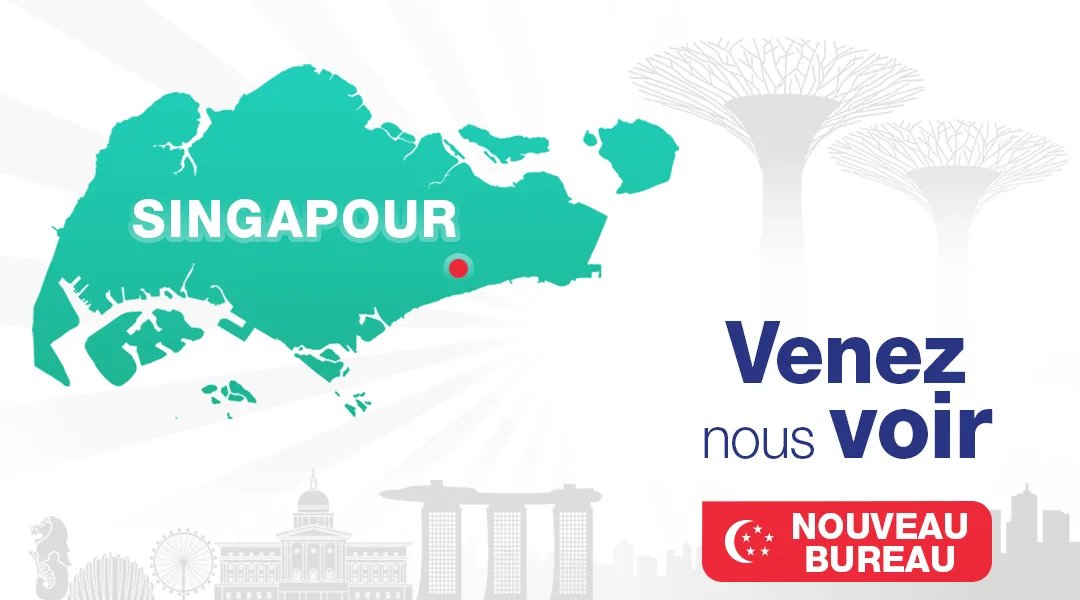 Nous sommes en pleine croissance à Singapour