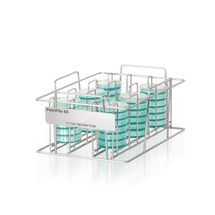 Petripile 65 (Ref. 241 065) - Transportgestell für 36 Petrischalen Ø 65 mm