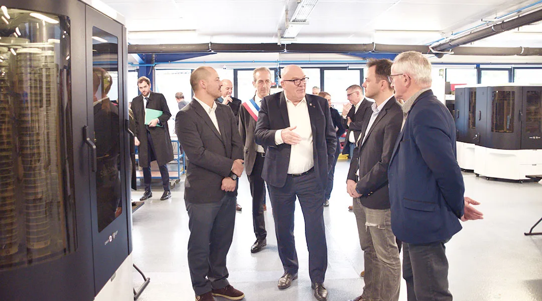 Visit from Bruno Bonnell, Secretary General for Investment France 2030