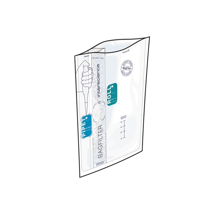 BagFilter Pipet & Roll (Réf 111 720) - Sac-filtre latéral avec accès pipette et fermeture intégrée